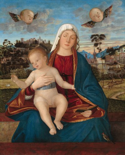 Vittore Carpaccio - Madonna and Child Blessing by Vittore Carpaccio